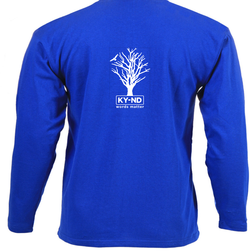 KY-ND Kids Long Sleeved Kids Tee - Blue