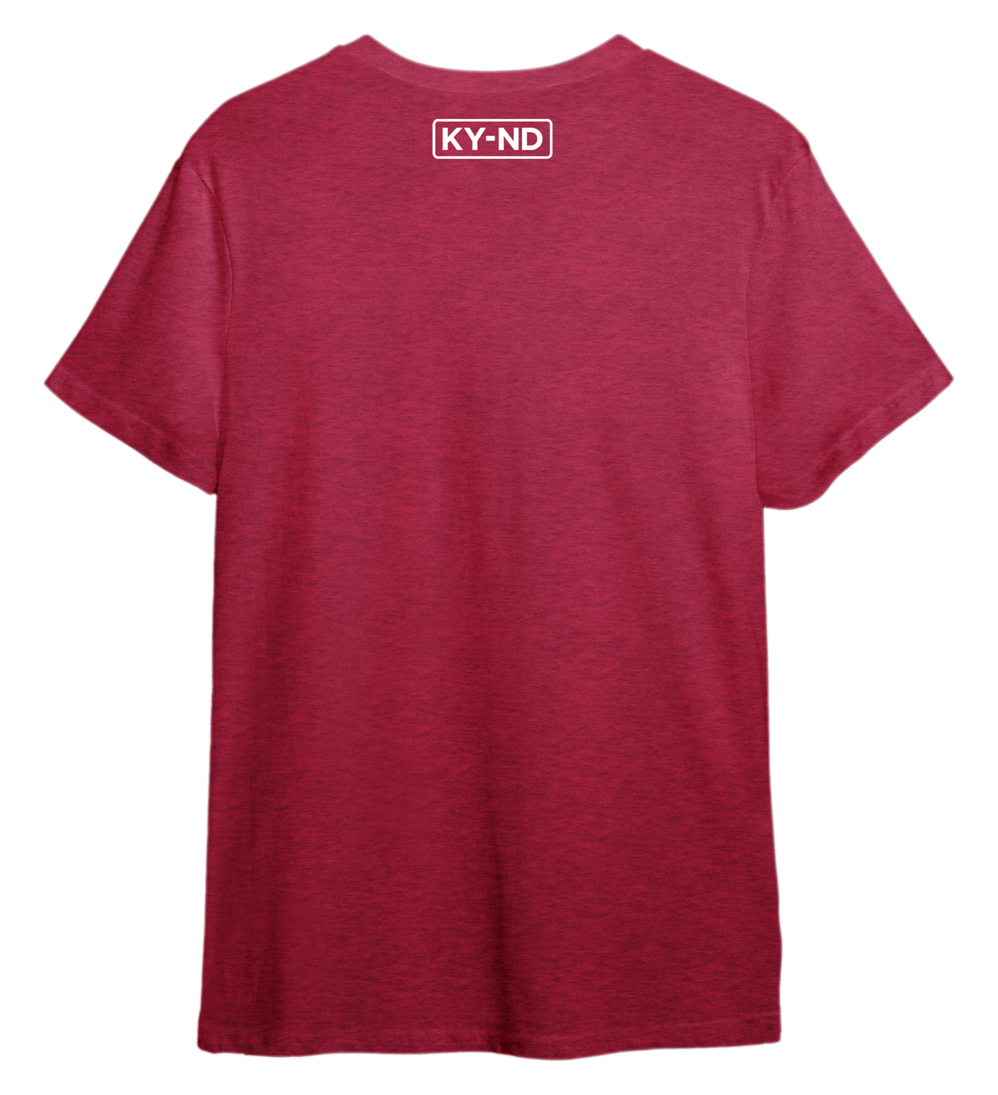 KY-ND 'just be it' berry T-shirt with white logo