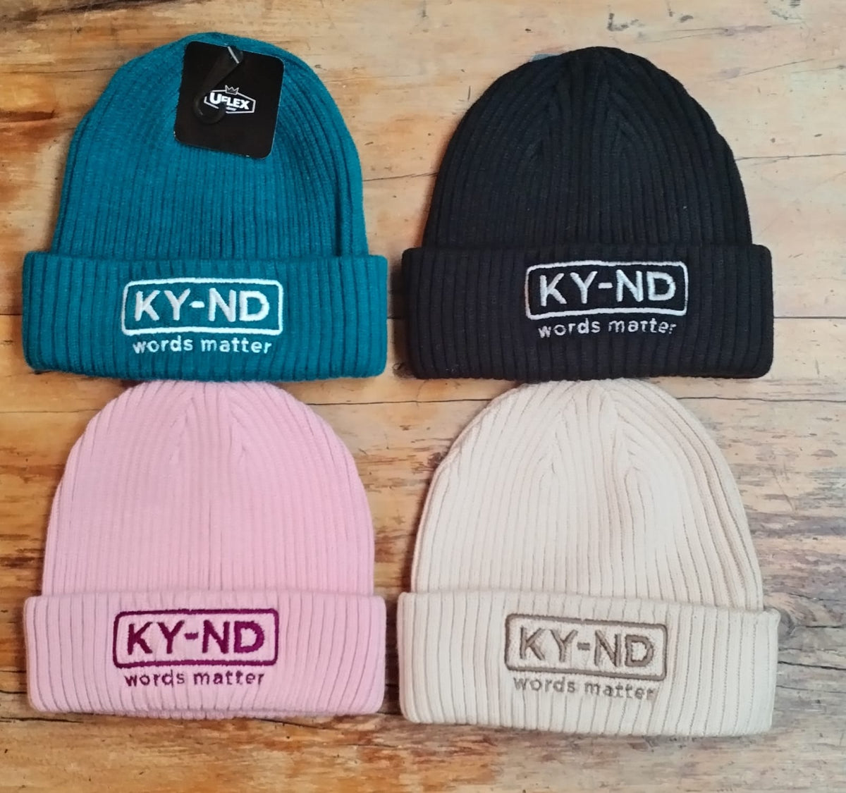 KY-ND Soft Blended Cuffed Beanies