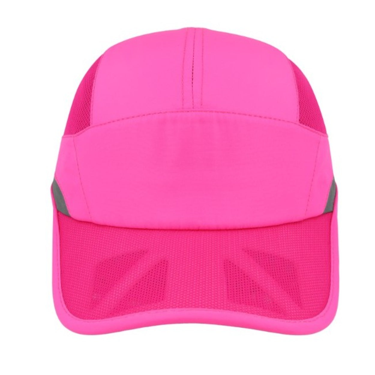 Pink KY-ND Reflective Running Cap 'words matter'