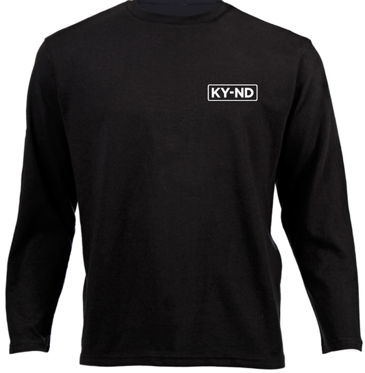 KY-ND Kids Long Sleeved Kids Tee - Black