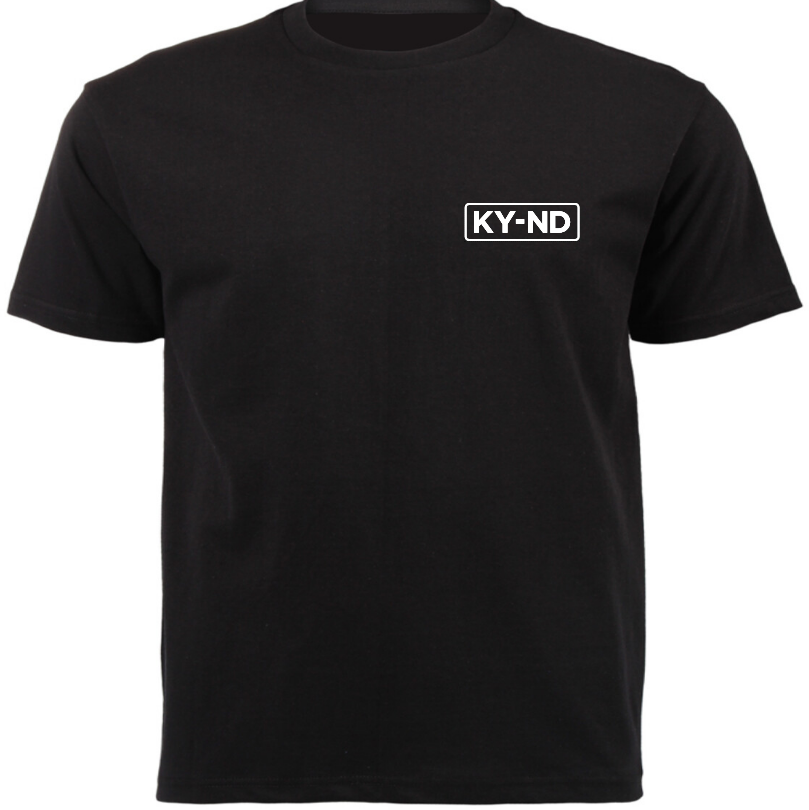 KY-ND Kids Crew Neck Short Sleeve - Black