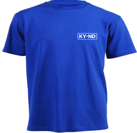 KY-ND Kids Crew Neck Short Sleeve - Blue